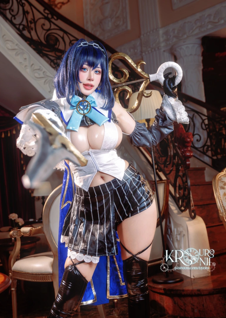 Byoru《Ouro Kronii》主题写真：82张全套美图，含21个视频