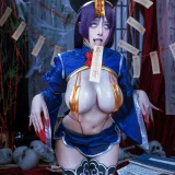 Byoru《Raikou Jiangshi》主题写真：63张全套美图，含20个视频