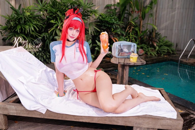 Byoru《Rapi Redhood summer》主题写真：53张全套美图，含22个视频