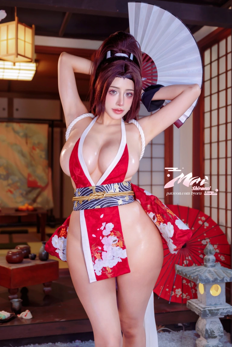 Byoru《不知火舞》主题写真：55张全套美图，含19个视频