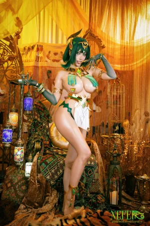 Byoru《原神 奈芙尔》主题写真：64张全套美图，含24个视频
