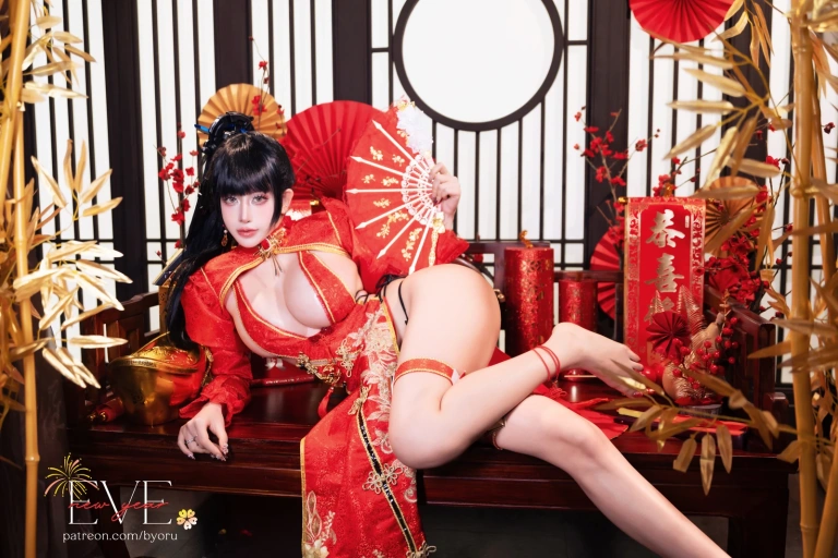 Byoru《Eve（Qipao Ver）（Stellar Blade）》主题写真：62张全套美图，含19个视频