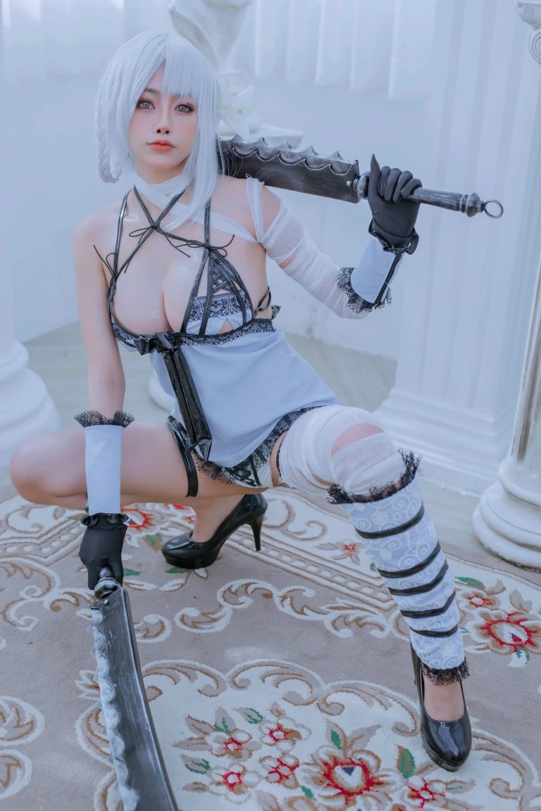 Byoru《Kainé（NieR）》主题写真：44张全套美图，含10个视频