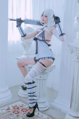 Byoru《Kainé（NieR）》主题写真：44张全套美图，含10个视频