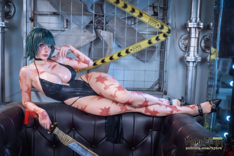 Byoru《Maki – Jujutsu Kaisen（Power Up Ver.）》主题写真：70张全套美图，含26个视频