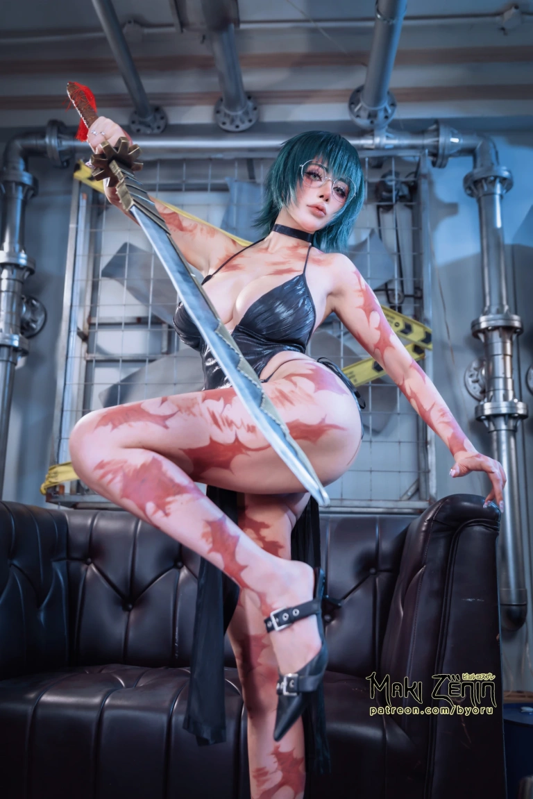 Byoru《Maki – Jujutsu Kaisen（Power Up Ver.）》主题写真：70张全套美图，含26个视频
