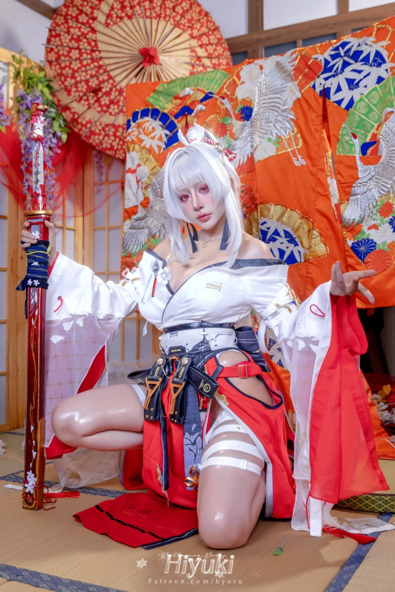 Byoru《Wuthering Waves – Hiyuki》主题写真：74张全套美图，含21个视频