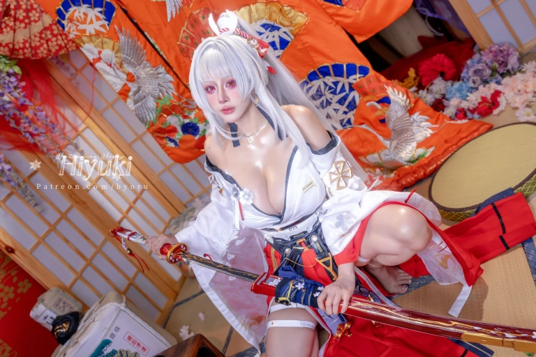 Byoru《Wuthering Waves – Hiyuki》主题写真：74张全套美图，含21个视频