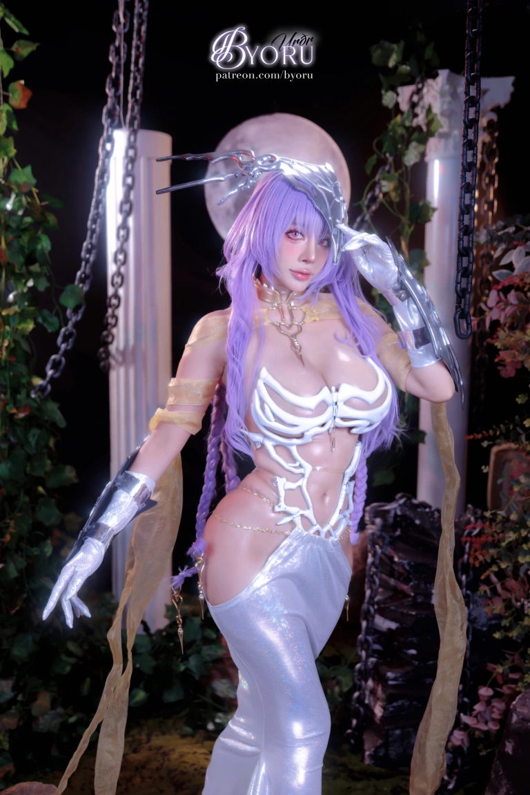 Byoru《Urd 《Archer of The End》 【Fate Grand Order】》主题写真：76张全套美图，含27个视频