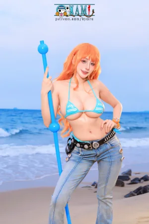 Byoru《Nam Swimsuit Nami》主题写真：62张全套美图，含24个视频