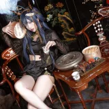 切切celia《明日方舟 陈 音律联觉》主题写真：12张全套美图
