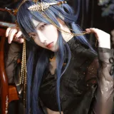 切切celia《明日方舟 陈 音律联觉》主题写真：12张全套美图