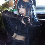 切切celia《明日方舟 陈 音律联觉》主题写真：12张全套美图