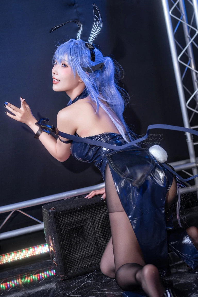 切切celia《花园兔女郎》主题写真：41张全套美图