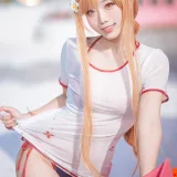 切切celia《亚丝娜泳装》主题写真：21张全套美图