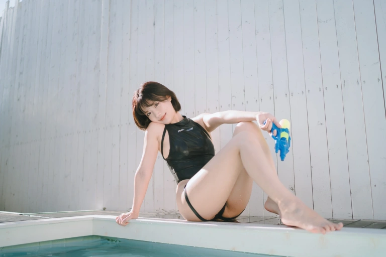 切切celia《竞泳 pharfaite》主题写真：58张全套美图