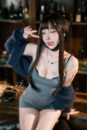 切切celia《杀手妻子D》主题写真：62张全套美图，含8个视频