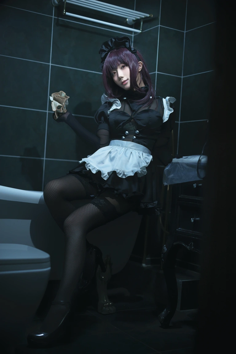切切celia《FGO 斯卡哈》主题写真：31张全套美图
