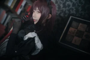 切切celia《FGO 斯卡哈》主题写真：31张全套美图