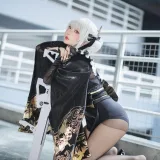 切切celia《布兰浴衣》主题写真：17张全套美图
