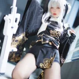 切切celia《布兰浴衣》主题写真：17张全套美图