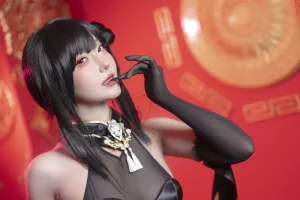 切切celia《镇海》主题写真：32张全套美图