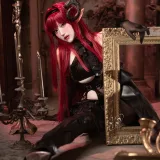 切切celia《碧蓝航线 兴登堡》主题写真：38张全套美图