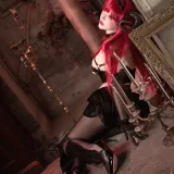 切切celia《碧蓝航线 兴登堡》主题写真：38张全套美图