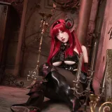 切切celia《碧蓝航线 兴登堡》主题写真：38张全套美图