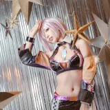 切切celia《FGO 玛修赛车服》主题写真：23张全套美图