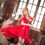 切切celia《刀剑神域 亚丝娜礼服》主题写真：28张全套美图