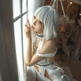 切切celia《碧蓝航线 马萨诸塞礼服》主题写真：23张全套美图