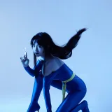 切切celia《猫眼三姐妹》主题写真：32张全套美图