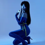 切切celia《猫眼三姐妹》主题写真：32张全套美图