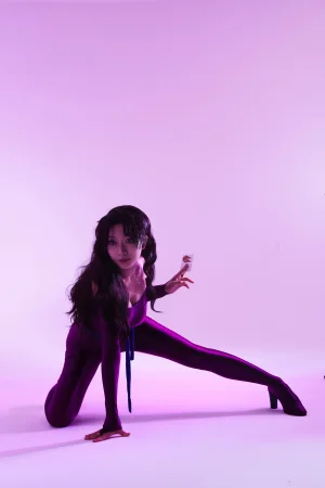 切切celia《猫眼三姐妹》主题写真：32张全套美图