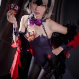 Cien恩恩《黑贞兔女郎》主题写真：17张全套美图
