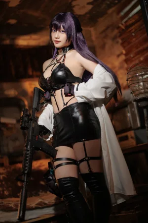 Cien恩恩《NIKKE 胜利女神 米哈拉》主题写真：21张全套美图