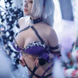 Cien恩恩《黑贞兔女郎》主题写真：30张全套美图