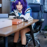 Cien恩恩《碧蓝档案 早濑优香》主题写真：37张全套美图