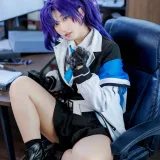 Cien恩恩《碧蓝档案 早濑优香》主题写真：37张全套美图