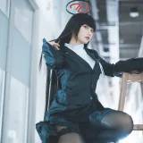 Cien恩恩《碧蓝档案 莉音》主题写真：23张全套美图