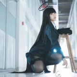 Cien恩恩《碧蓝档案 莉音》主题写真：23张全套美图