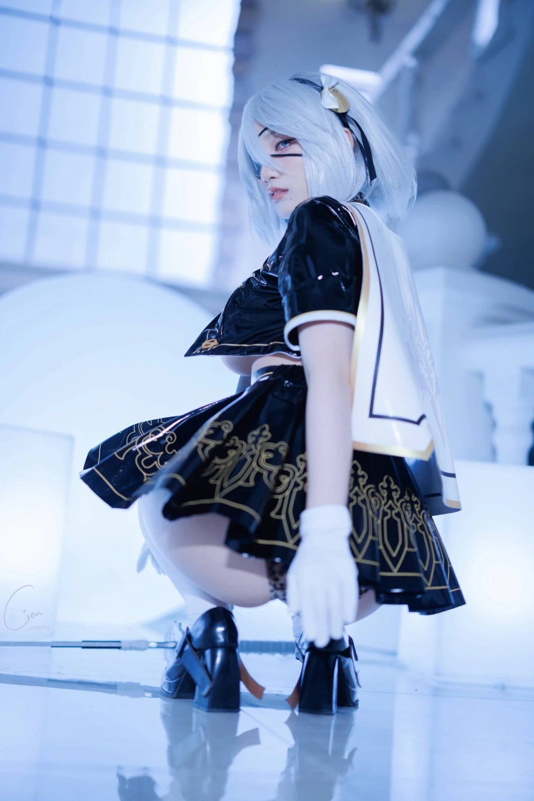 Cien恩恩《2B JK制服》主题写真：32张全套美图