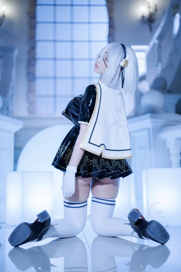 Cien恩恩《2B JK制服》主题写真：32张全套美图