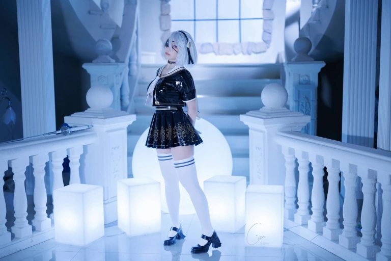 Cien恩恩《2B JK制服》主题写真：32张全套美图