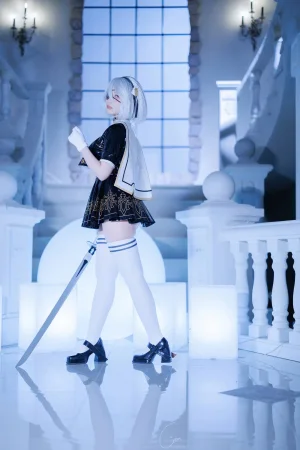 Cien恩恩《2B JK制服》主题写真：32张全套美图