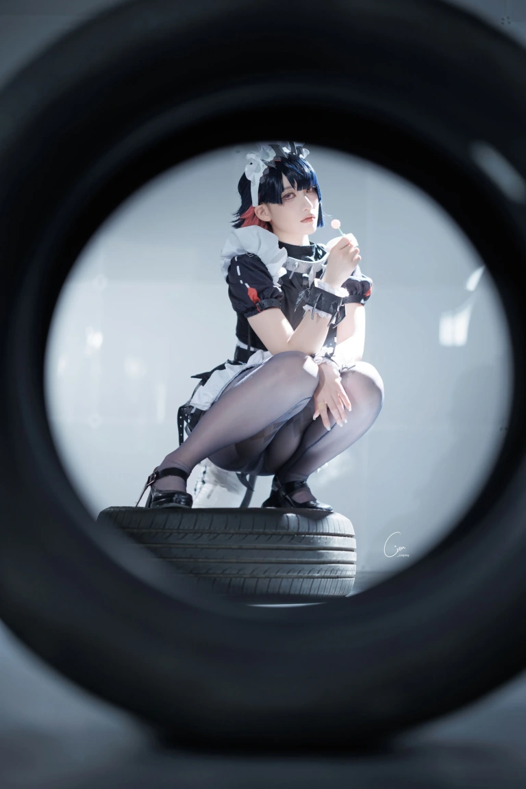 Cien恩恩《绝区零 艾莲·乔》主题写真：30张全套美图