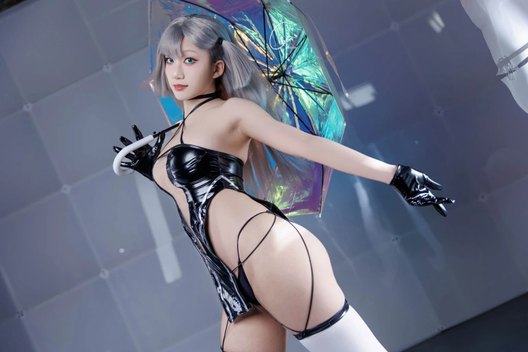 Cien恩恩《碧蓝航线 翔鹤赛车服》主题写真：35张全套美图