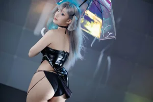 Cien恩恩《碧蓝航线 翔鹤赛车服》主题写真：35张全套美图