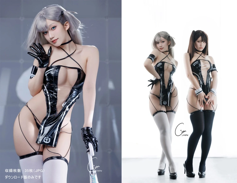 Cien恩恩《碧蓝航线 翔鹤赛车服》主题写真：35张全套美图